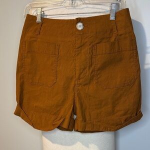 Anthropologie Brown Cargo Shorts